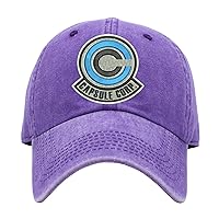 Capsule Corp Washed Pigment Dyed Baseball Cap