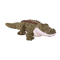 Wild Republic Earthkins Crocodile, Stuffed Animal, 15 Inches, Plush Toy, Fill is Spun Recycled Water Bottles, Eco Friendly