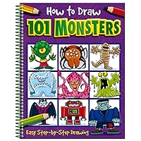 How To Draw 101 Monsters How To Draw 101 Monsters Paperback Spiral-bound
