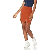 Wild Meadow Women's Side Slit-Hem Mini Skirt