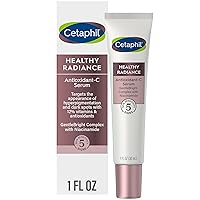 Cetaphil Face Serum, Healthy Radiance Antioxidant-C Serum, Visibly Reduces Look of Dark Spots and Hyperpigmentation, Designed for Sensitive Skin, Hypoallergenic, Fragrance Free,1 oz