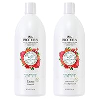 BIOTERA Long & Healthy Strengthening Shampoo/Conditioner | Strengthens Long, Growing Hair | Microbiome Friendly | Vegan & Cruelty Free | Paraben Free | Color-Safe