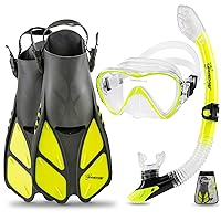 Seavenger Aviator Snorkeling Set with Gear Bag