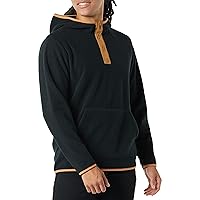 Amazon Essentials Men's Snap-Front Hooded Polar Fleece Jacket