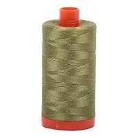 Aurifil Mako Cotton Thread Solid 50wt 1422yds Olive Green