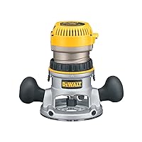 DEWALT Router, Fixed Base, 12-Amp, 24,000 RPM Variable Speed Trigger, 2-1/4HP, Corded (DW618)