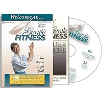 Gentle Fitness DVD – The Original Award-Winning Chair Exercise / Chair Yoga Home Program for Seniors, People Living with Stiffness, Stamina Issues. Therapeutic Breathing, Smart, Fun, and Easy-to-Follow. You Deserve to Feel Good! Free, 20-pg Guide to Exercise.