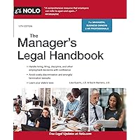 Manager's Legal Handbook,The Manager's Legal Handbook,The Paperback