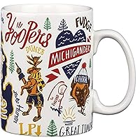 33553 Stoneware, Coffee Mug, Michigan