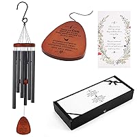 Memorial Wind Chimes, Sympathy Wind Chimes for Loss of Loved One, Gifts for Who Loss of Dad Mom Baby Brother Friends, Best Sympathy Gift Wind Chimes for Outside, Send Love and Strength