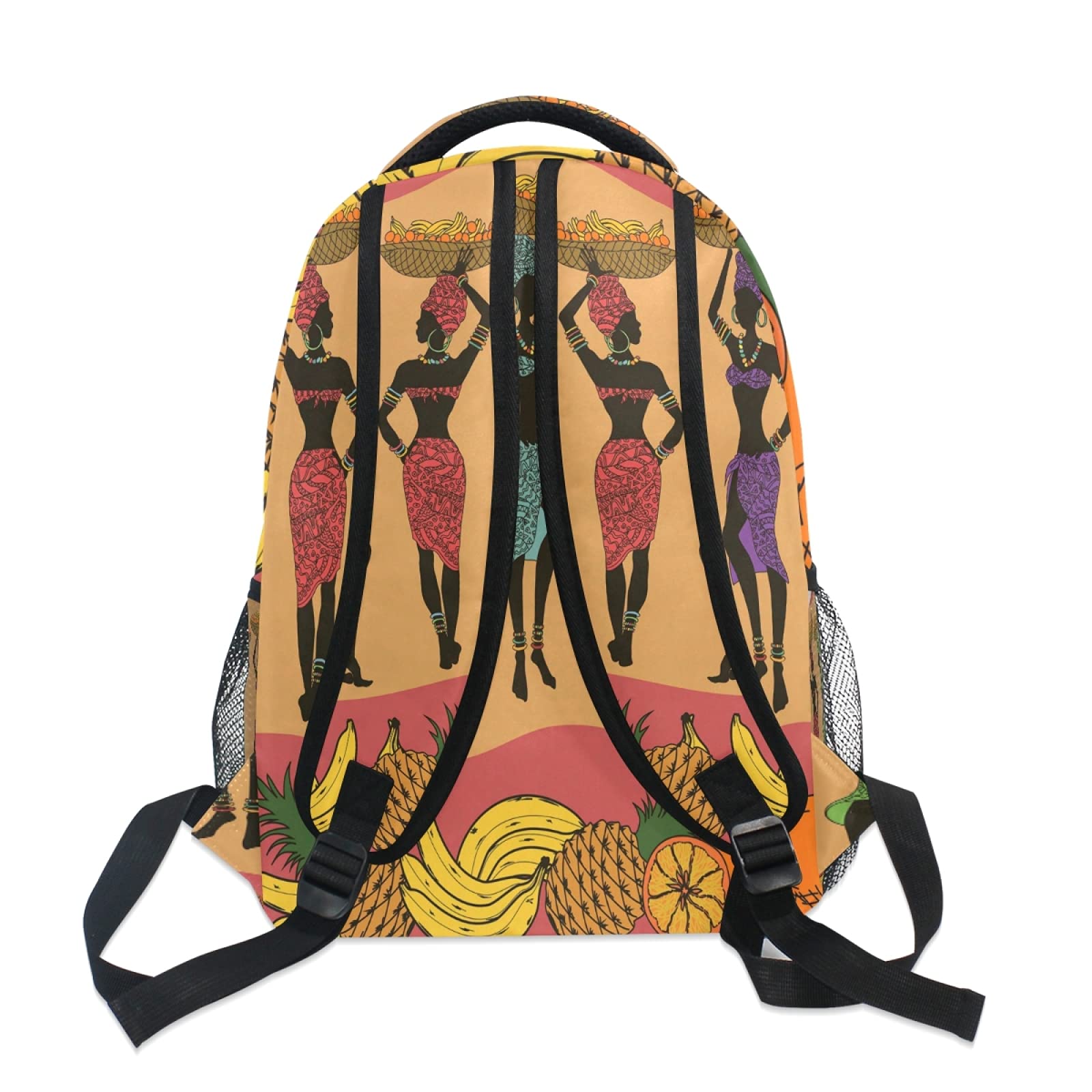 ALAZA Colorful African Fruits Travel Laptop Backpack Durable College School Backpack