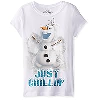Disney Girls' Frozen Snow Angel T-Shirt