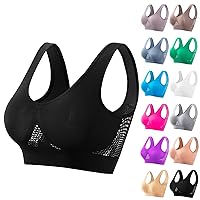 Women 2024 Summer New Upgrade Full Support Air Bra Plus Size Cool Breathable Lift Up Sports Bras for Women Maternity