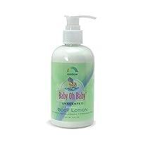 Baby Oh Baby Body Lotion, Unscented - 8 Oz