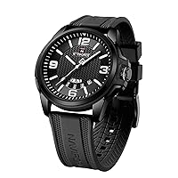 NAVIFORCE Waterproof Watch for Men Women,Boy and Girl Analog Military Sports Unisex Wristwatch,Silicone Strap
