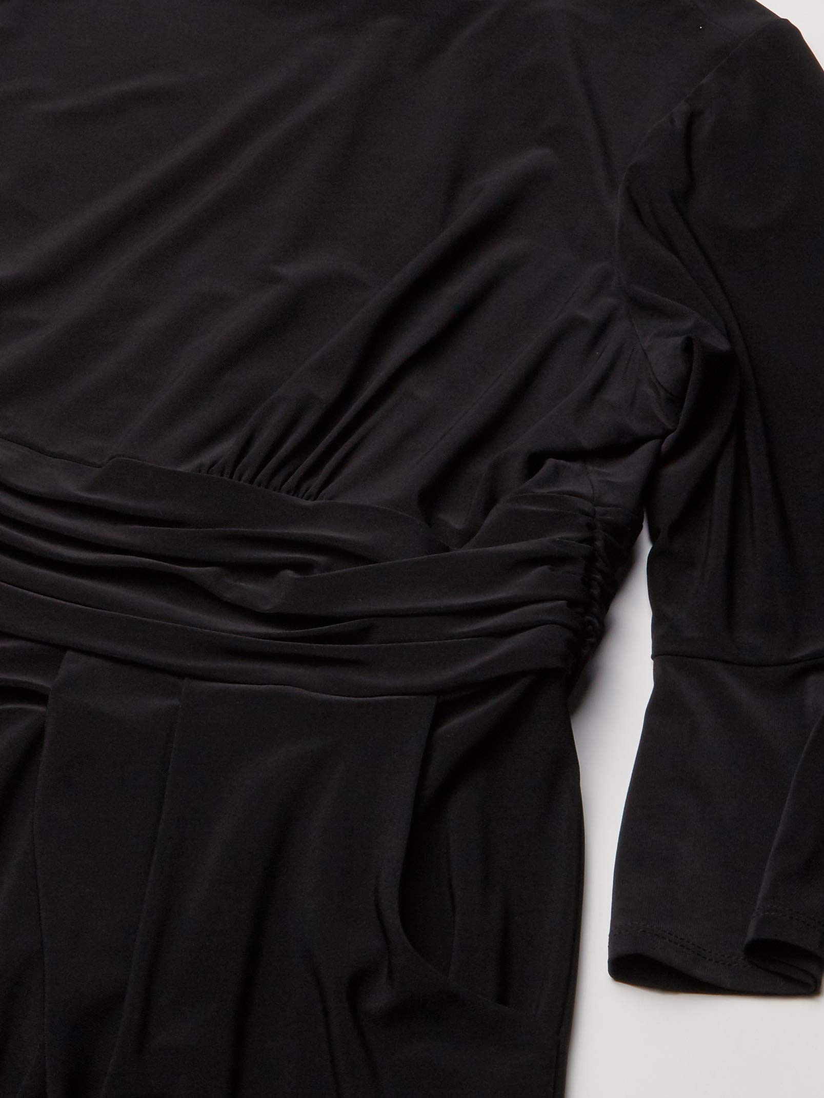 Eliza J Women's Plus Size Sheath Dress with Flounce Sleeve