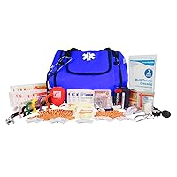 Ever Ready First Aid Fully Stocked First Responder Kit - Royal Blue