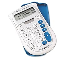 Texas Instruments TI1706SV TI-1706SV Handheld Pocket Calculator, 8-Digit LCD