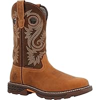 Georgia Boot Carbo-Tec FLX Alloy Toe Waterproof Pull-on Work Boot Size 12(M)