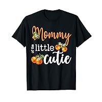 Mommy Little Cutie Clementine Theme Orange Fruit Birthday T-Shirt