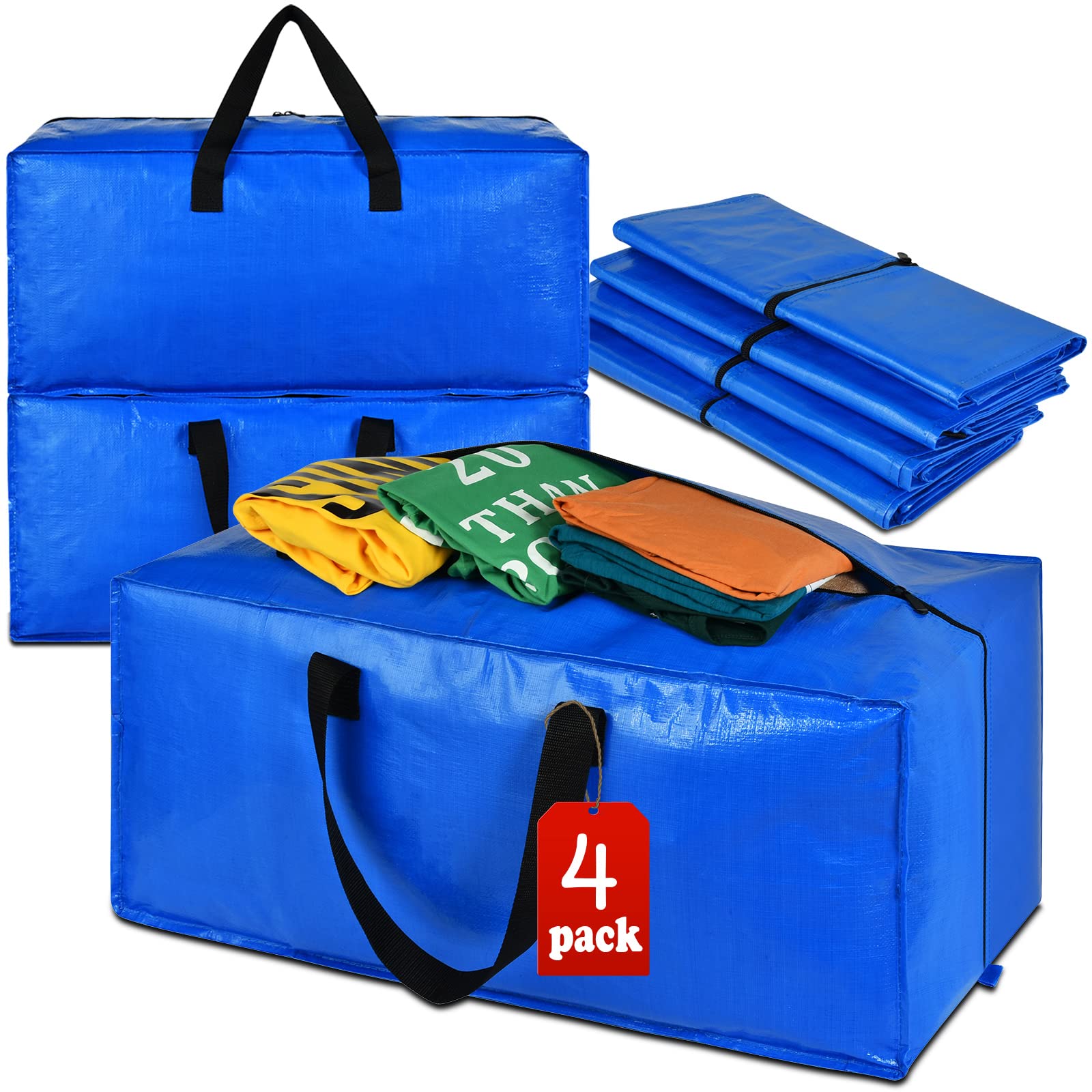 GÖRSNYGG Bag, blue, 40x30x60 cm/72 l (15 ¾x11 ¾x23 ½