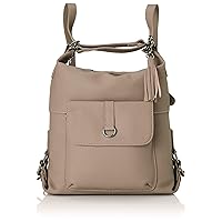 Lux bllb-d2084n-00s Genuine Leather 2-Way Backpack, Women's, Gray Beige