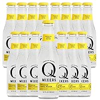 Q Mixers Tonic Water Premium Cocktail Mixer Made with Real Ingredients 6.7oz Bottles | 15 PACK