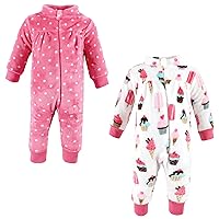 Hudson Baby baby-girls Plush Jumpsuits