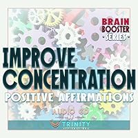 Brain Booster Series: Improve Concentration Affirmations Audio CD