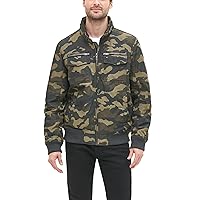 Tommy Hilfiger Men's Water Resistant Performance Bomber Jacket (Standard and Big & Tall)