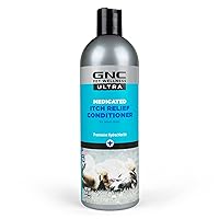 GNC Ultra Medicated Itch Relief Conditioner 16oz | Soothing Conditioner for Dogs with Oats & Pramoxine Hydrochloride | Moisturizing Conditioner for Dogs GNC Medicated Itch Relief,FF13854