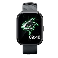 Black Shark GT Neo Smart Watch 2.02 Inch TFT Screen, 7 Days Battery Life, IP68 Waterproof, Health Monitoring - Black