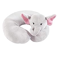 Hudson Baby Unisex Baby Neck Pillow, Pretty Elephant, One Size
