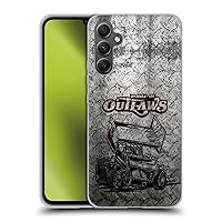 Head Case Designs Officially Licensed World of Outlaws Sprint Car Western Graphics Soft Gel Case Compatible with Samsung Galaxy A34 5G