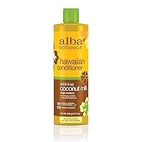 Alba Botanica Coconut Milk Extra Rich Moisture Conditioner, Hypo-Allergenic, 12 Ounces (Pack Of 1)