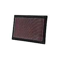 K&N Engine Air Filter: Increase Power & Towing, Washable, Premium, Replacement Air Filter: Compatible with 2004-2008 Ford/Lincoln Truck & SUV V8 (F150, F250, F350, Expedition, Mark, Navigator) 33-2287