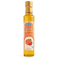 Giusto Sapore Blood Orange Infused Italian Extra Virgin Olive Oil, Cold Pressed, Imported from Italy - 8.5oz