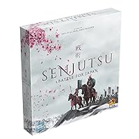 Senjutsu: Battle for Japan - Samurai Dueling Game with Miniatures and Deck Crafting, Strategy Game for Kids and Adults, Ages 14+, 1-4 Players, 15-20 Min Playtime, Made by Lucky Duck Games