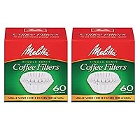 Melitta Java Jig, Single Serve Paper Coffee Filters - 2 Pack