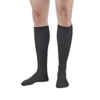 Ames Walker AW Style 129 Men's Micro/Cotton Dress 15-20 Knee High Socks Xlarge