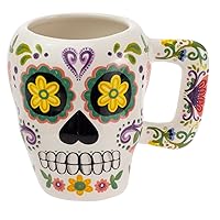 Boston International Coffee Mug Ceramic Tea Cup, 10 Ounces, No Vida Cantina