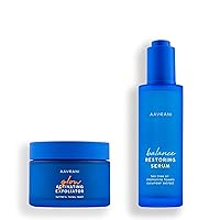 Acne Fighting Duo | Full Size Glow Activating Exfoliator (3.4 Oz) and Balance Restoring Serum (70 Day Supply) | Save 25%