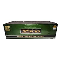 Zen Menthol 100mm Cigarette Tubes (200 Ct/box) 5 Boxes by Zen