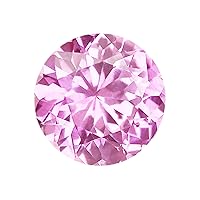 Dazzlingrock Collection Single Loose Round Pink Sapphire