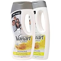 Classic Shampoo, Egg Protein and Honey, for Damage Hair. 2-Pack of 25 FL Oz, 2 Bottles