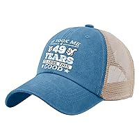 Birthday Gifts for Men Women Hats It Took Me 49 Years to Look This Good Hat & Funny Camping Hat & Gifts