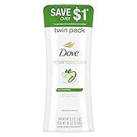 Dove Advanced Care Antiperspirant Deodorant Stick Cool Essentials 12 count for helping your skin barrier repair after shaving 2.6 oz