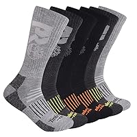 Men's 6-Pack Crew Socks