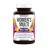 FarmHaven Womens Multivitamin - Whole Food Daily Multi Supplement with B Vitamins, D3, Folate, Enzymes, Zinc & Minerals - Boosts Energy, Immune, Heart Health - Non-GMO, Vegetarian - 90 Capsules