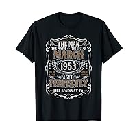 March 1953 Man Myth Legend Shirt 70th Birthday 70 Years T-Shirt